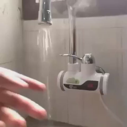 Stainless Steel LED Digital Display Instant Heating Electric Water Heater Faucet Tap, Geyser